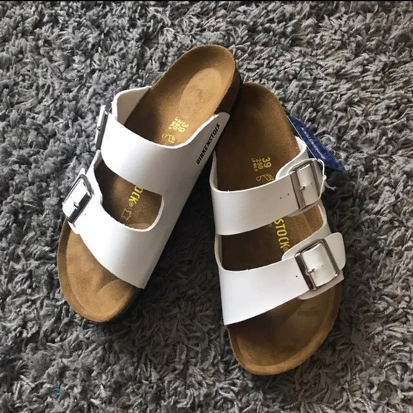 Birkenstock Shoes - White Birkenstock’s women’s